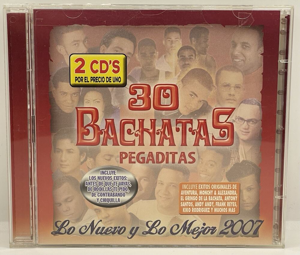 LO NUEVO Y LO MEJOR 2007 - 30 Bachatas Pegaditas: Lo Nuevo Y Mejor 2007 - 2 CD